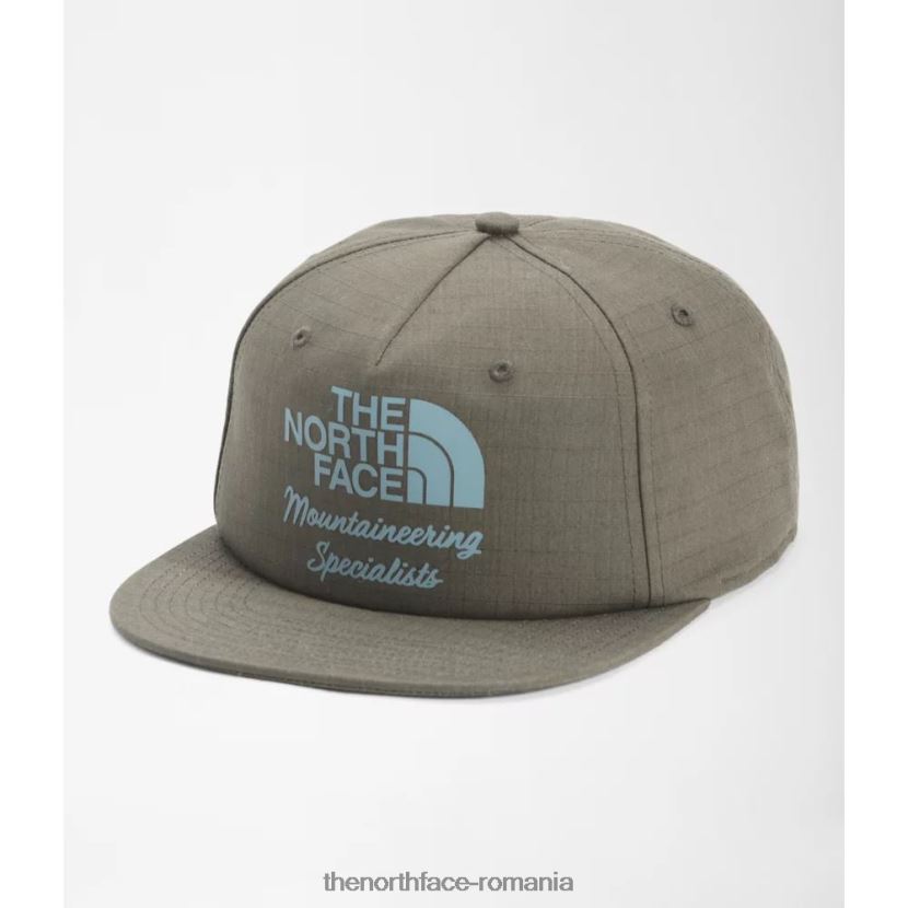 N4P80J3793 verde taupe nou The North Face plaskett ballcap