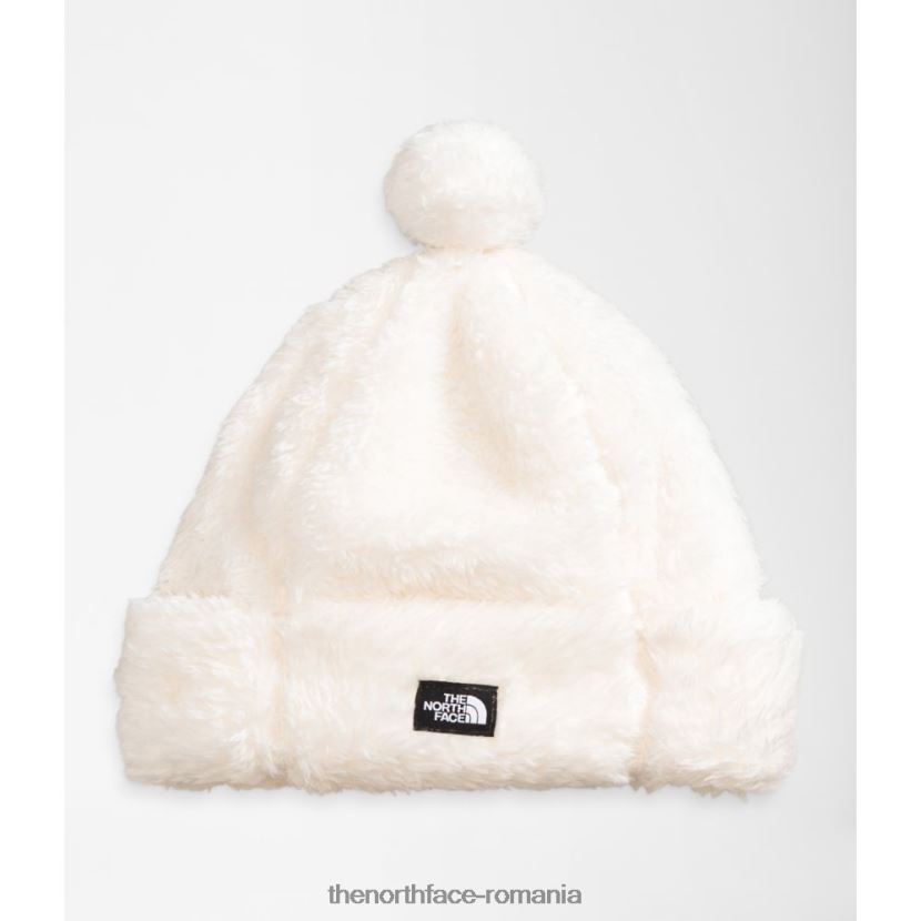 N4P80J5103 alb The North Face bone beanie pentru copii