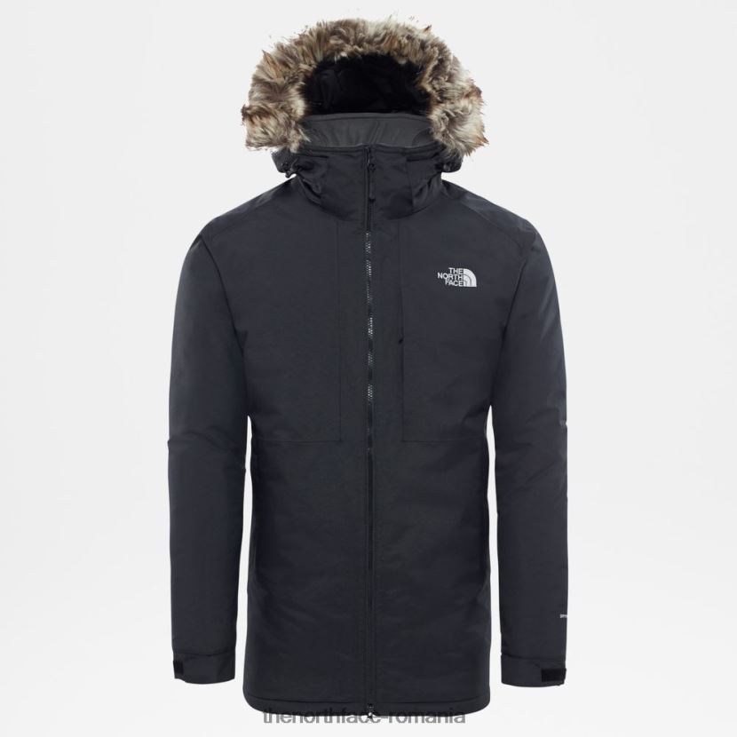 N4P80J168 negru The North Face barbati aral ii parka