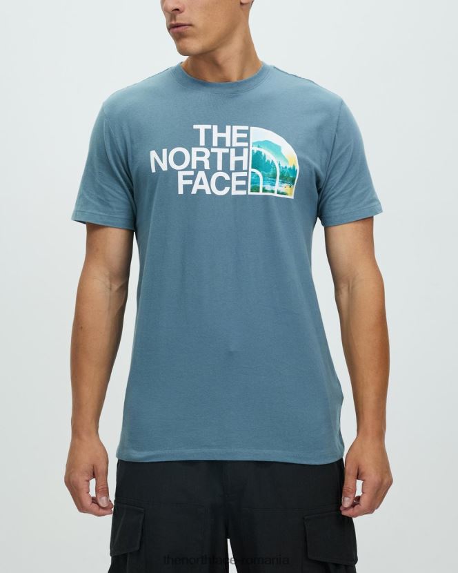 N4P80J7121 albastru The North Face tricou ss half dome