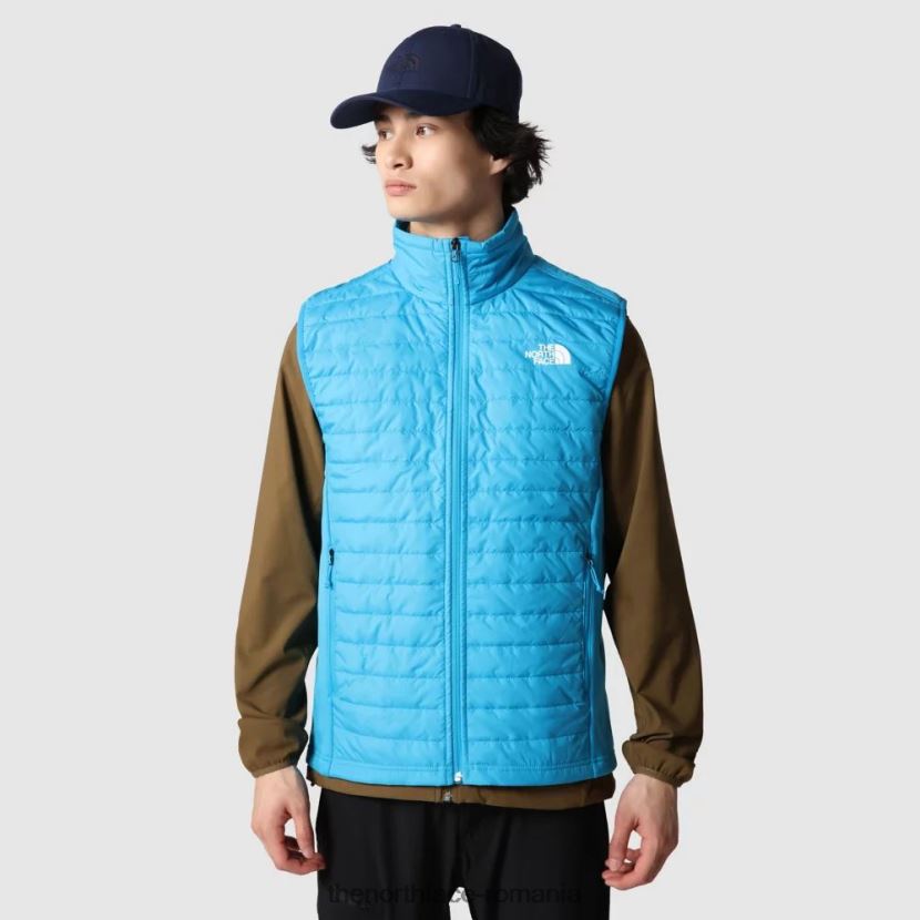 N4P80J1617 albastru The North Face gilet hibrid canyonlands barbati