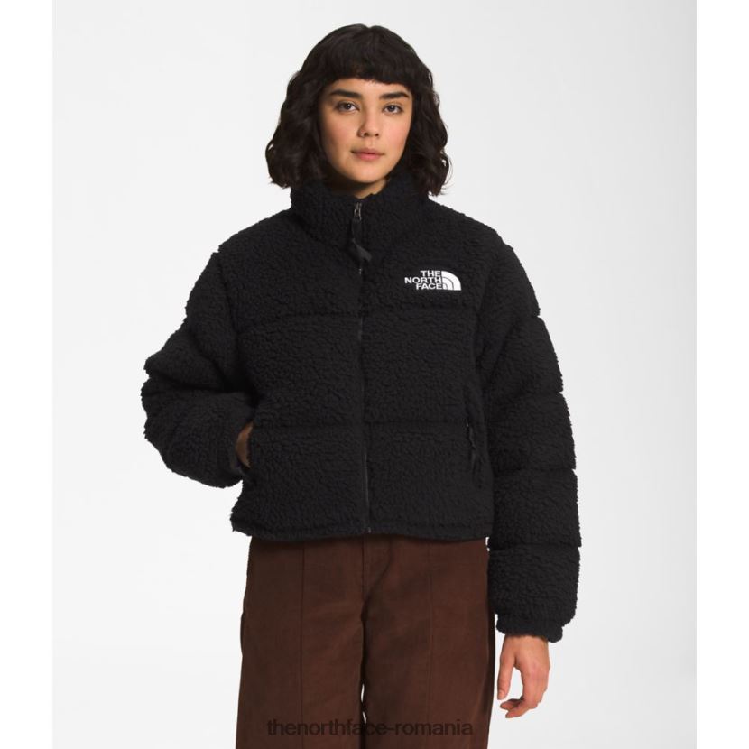 N4P80J6067 negru The North Face jachetă nuptse pentru femei