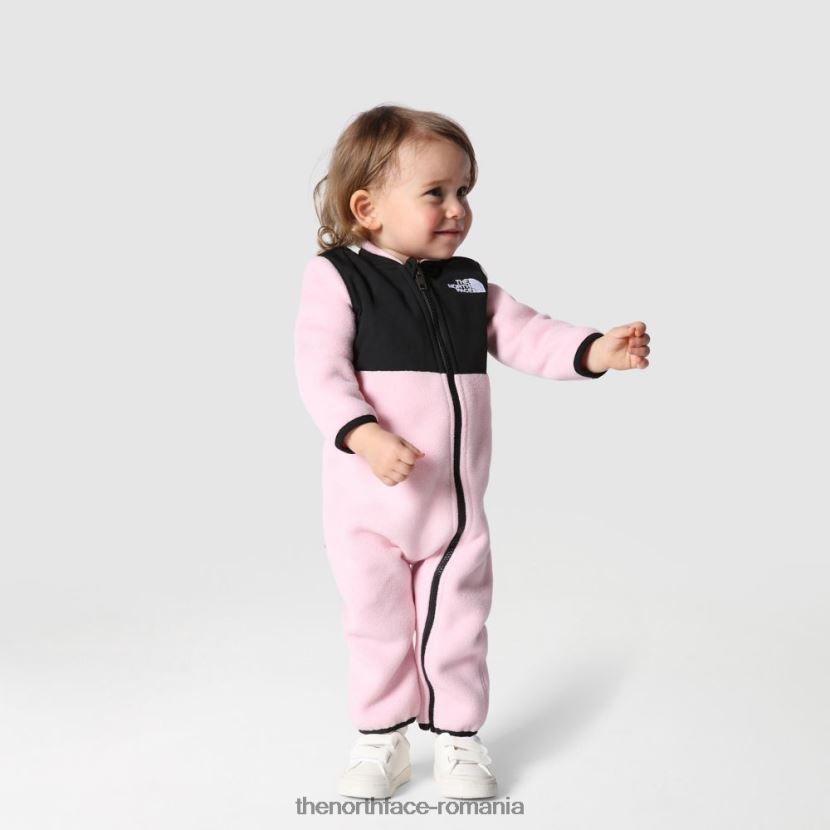 N4P80J1654 cameo roz The North Face baby denali o bucată