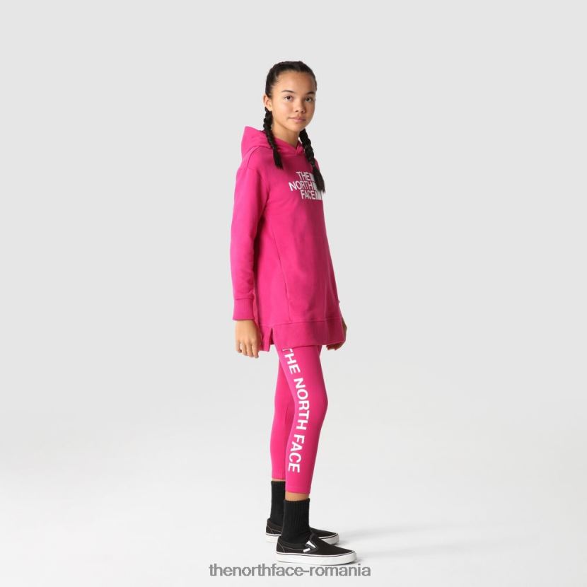 N4P80J2015 roz fucsia The North Face jambiere grafice pentru fete