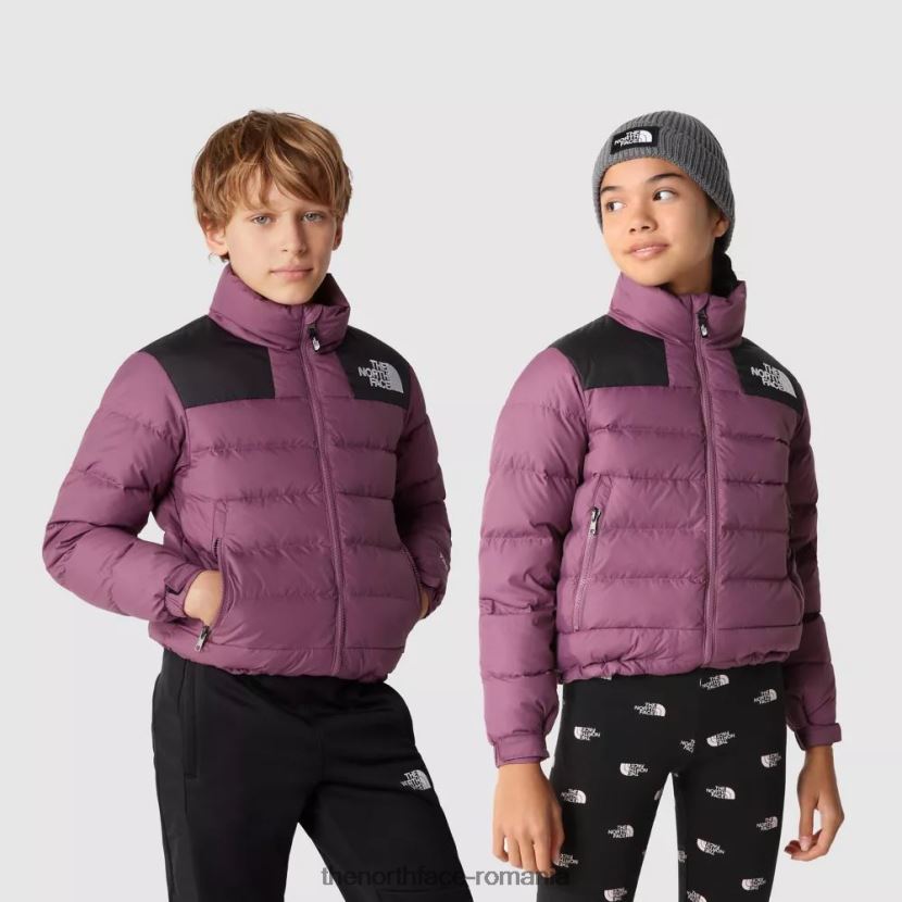 N4P80J2286 stiuci violet The North Face jachetă pentru tineret masiv