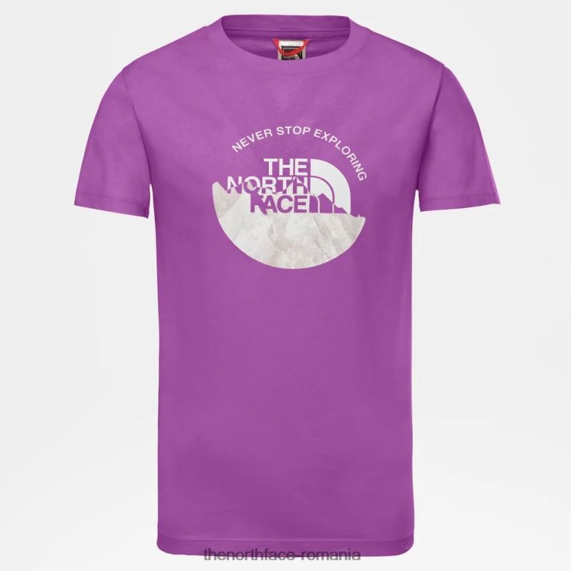 N4P80J2302 violet dulce The North Face tricou pentru tineret