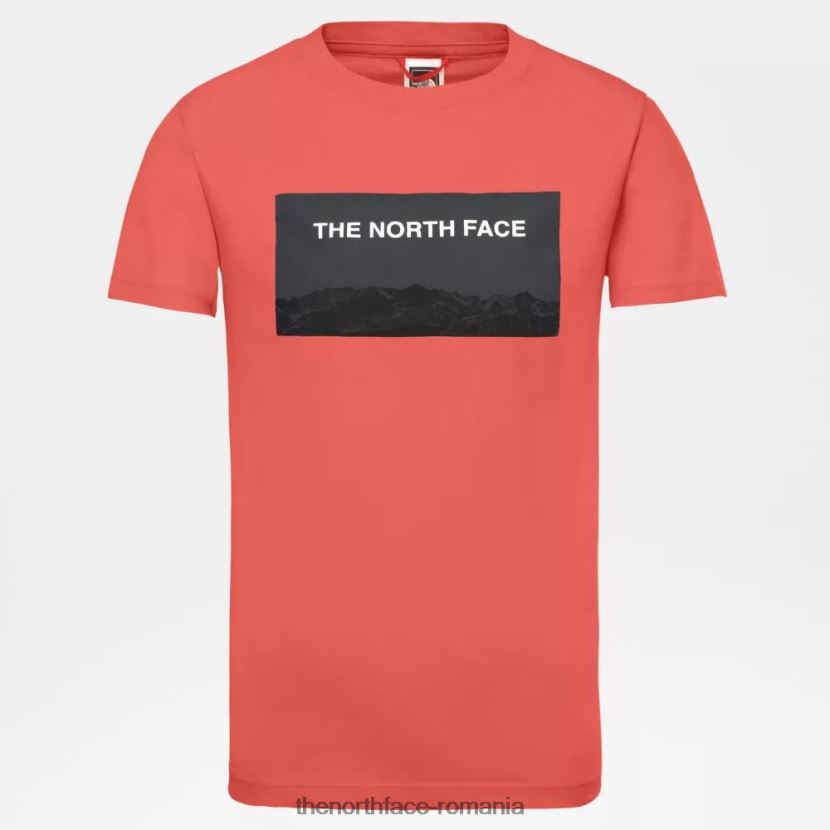 N4P80J2303 portocaliu eberglow The North Face tricou pentru tineret