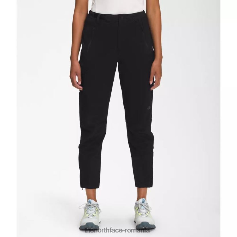 N4P80J4446 negru The North Face pantaloni bridgeway pro femei