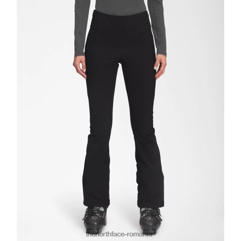 N4P80J3258 negru The North Face pantaloni snoga pentru femei