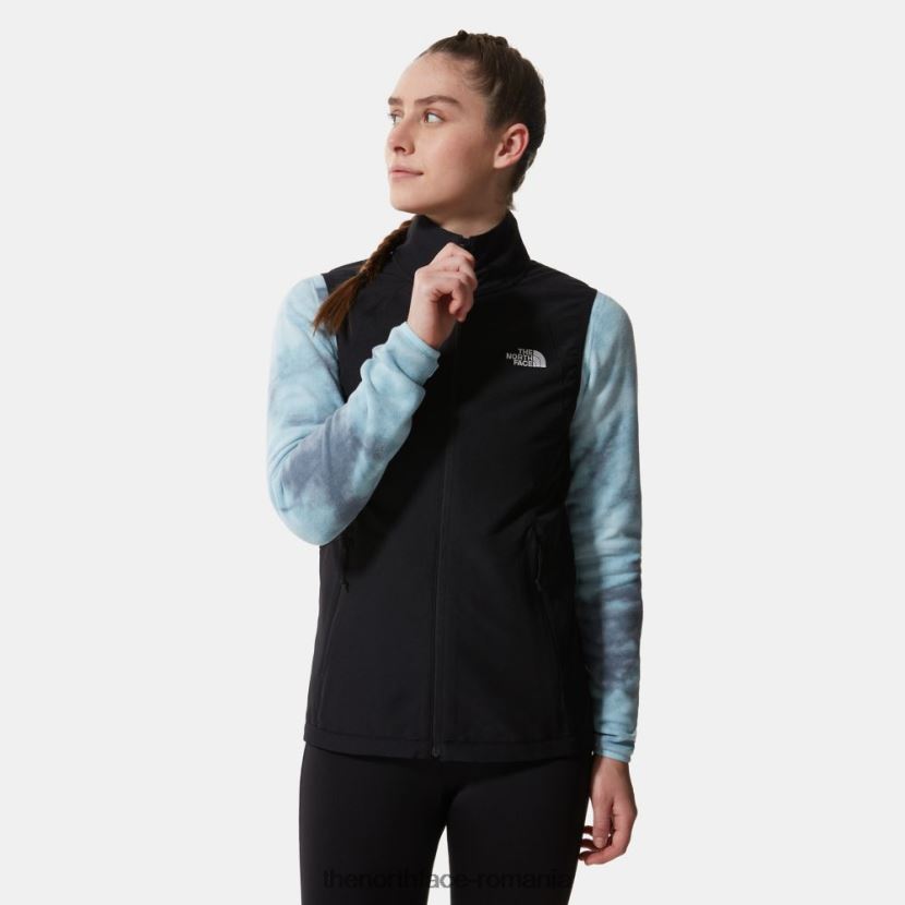 N4P80J1496 negru The North Face femei apex gilet agil