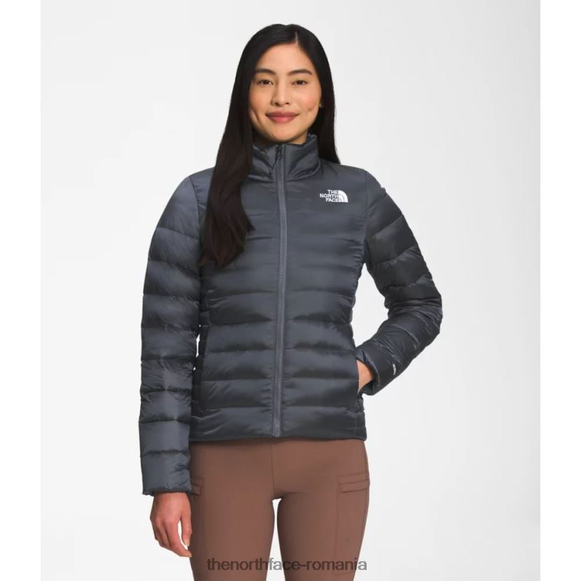 N4P80J3579 gri The North Face jachetă aconcagua pentru femei