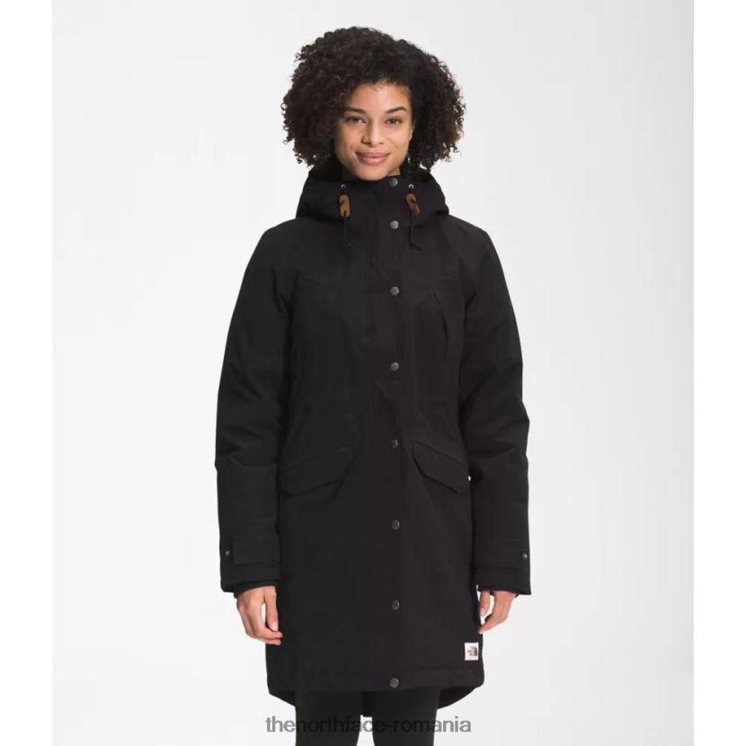 N4P80J3871 negru The North Face femei zăpadă parka