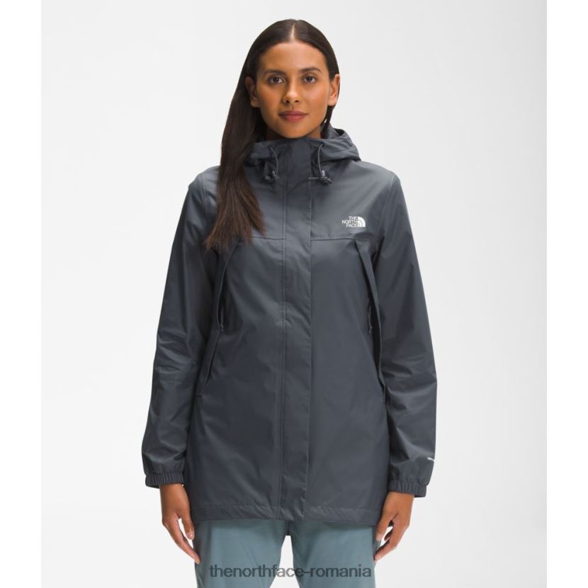 N4P80J4808 gri The North Face parka antora femei