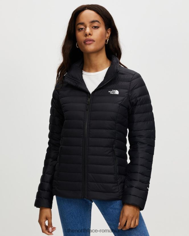 N4P80J7094 negru The North Face jachetă cu puf stretch