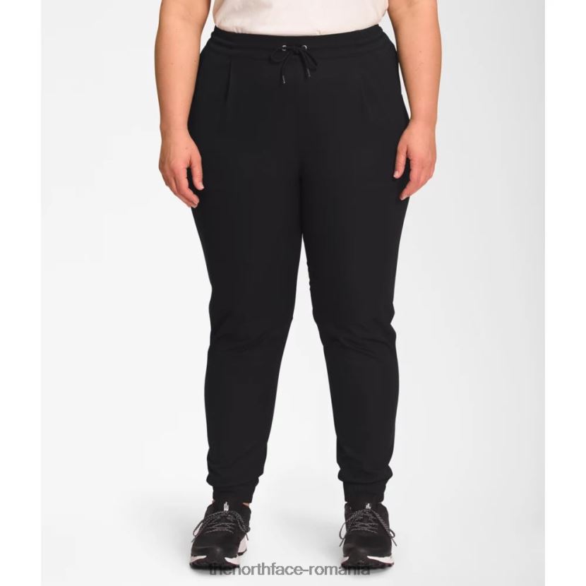 N4P80J4983 negru The North Face femei plus joggeri standard